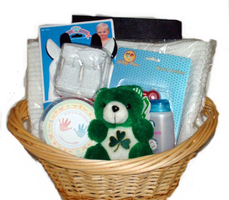 Irish baby gift baskets