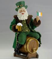 Irish Celtic Christmas Santa