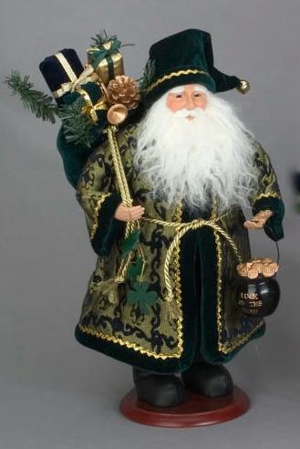 Irish Santa with Fiddle