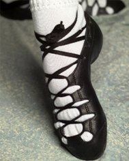 Irish dancing shoes