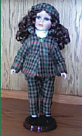 Handmade Irish Porcelain Doll