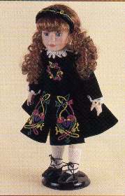 Irish dancing doll