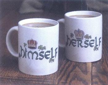 Irish Himself/Herself Coffee Mugs