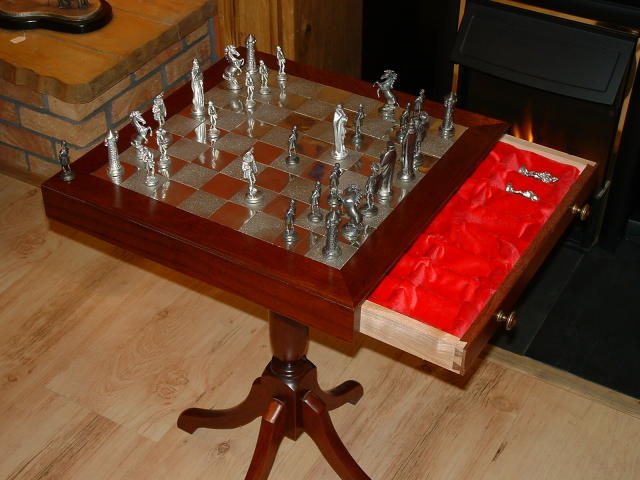 Mullingar Pewter Chess Table