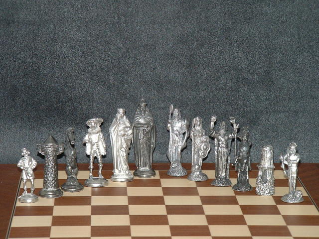 Mullingar Pewter Chess Set