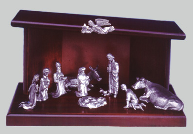 Mullingar Pewter Irish Nativity Set