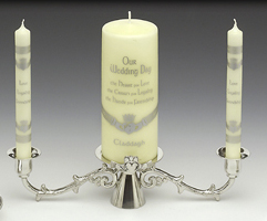 Mullingar Pewter Wedding Candle Irish wedding gifts