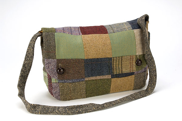 Hanna Hats Tweed Satchel