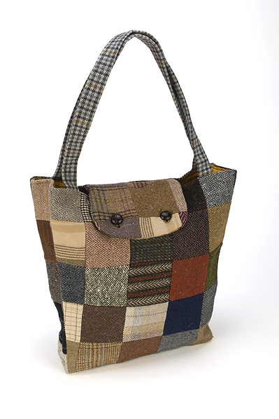 Hanna Hats Tweed Tote Bag